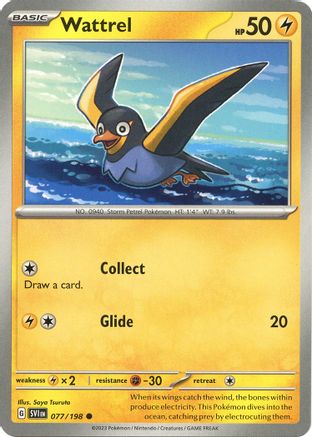 Wattrel 077/198 Scarlet & Violet Base Set