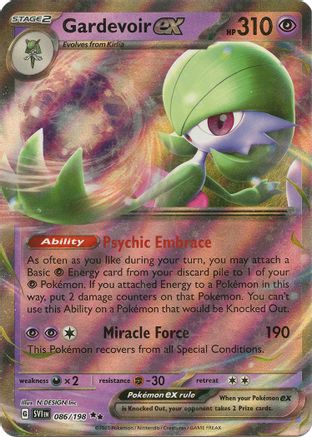 Gardevoir ex 086/198 - Holofoil Scarlet & Violet Base Set