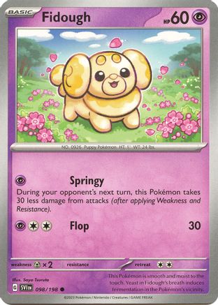 Fidough 098/198 Scarlet & Violet Base Set