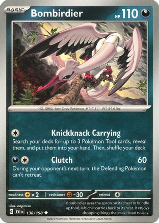 Bombirdier 138/198 Scarlet & Violet Base Set