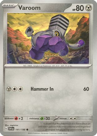 Varoom 141/198 Scarlet & Violet Base Set