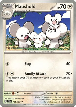 Maushold 161/198 Scarlet & Violet Base Set