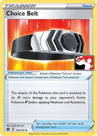 Choice Belt 135  - Holofoil Prize Pack Series Cards