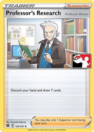 Professor's Research 147/172  - Holofoil Prize Pack Series Cards