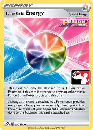Fusion Strike Energy 244  Prize Pack Series Cards