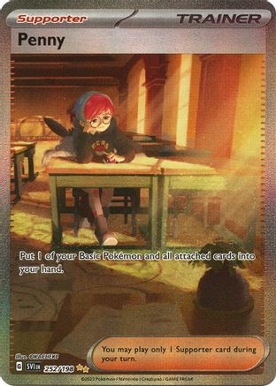Penny 252/198 - Holofoil Scarlet & Violet Base Set