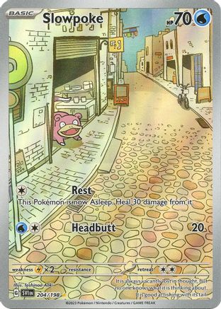 Slowpoke 204/198 - Holofoil Scarlet & Violet Base Set