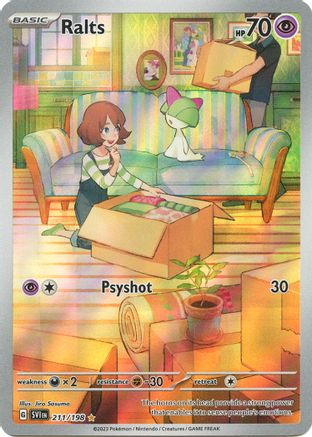 Ralts 211/198 - Holofoil Scarlet & Violet Base Set