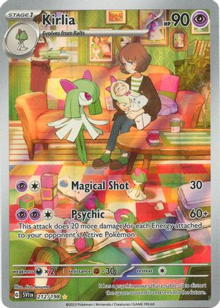 Kirlia 212/198 - Holofoil Scarlet & Violet Base Set