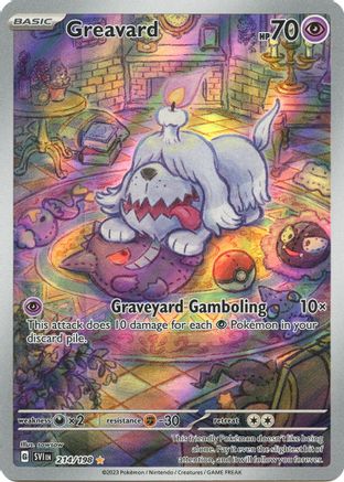 Greavard 214/198  - Holofoil SV01 Scarlet & Violet Base Set