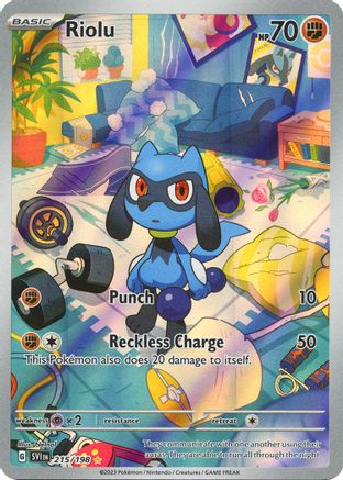Riolu 215/198 - Holofoil Scarlet & Violet Base Set