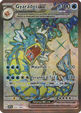 Gyarados ex 225/198 - Holofoil Scarlet & Violet Base Set