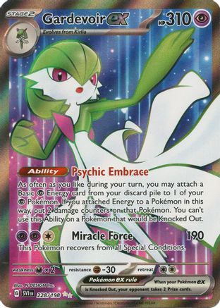 Gardevoir ex 228/198 - Holofoil Scarlet & Violet Base Set