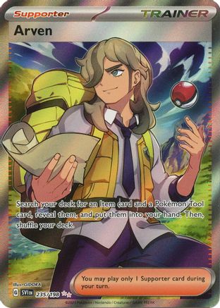 Arven 235/198 - Holofoil Scarlet & Violet Base Set