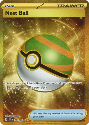 Nest Ball 255/198 - Holofoil Scarlet & Violet Base Set