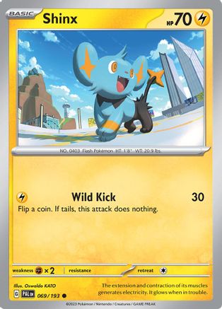 Shinx 069/193 - Reverse Holofoil Paldea Evolved