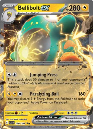 Bellibolt ex 079/193 - Holofoil Paldea Evolved