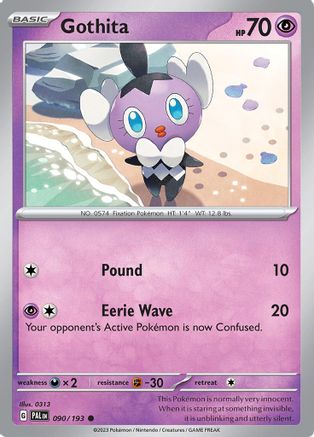 Gothita 090/193 - Reverse Holofoil Paldea Evolved