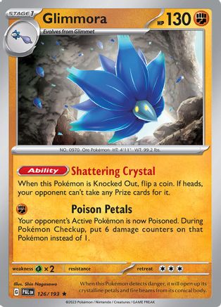 Glimmora 126/193 - Reverse Holofoil Paldea Evolved