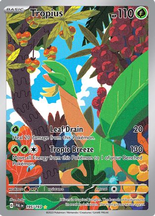 Tropius 195/193 - Holofoil Paldea Evolved
