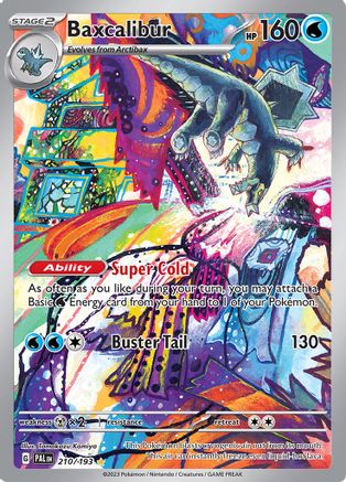 Baxcalibur 210/193 - Holofoil Paldea Evolved