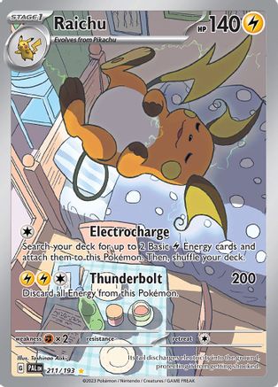 Raichu 211/193 - Holofoil Paldea Evolved