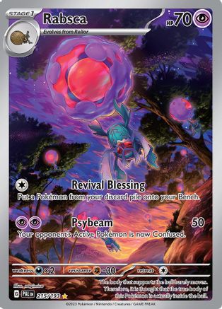 Rabsca 215/193 - Holofoil Paldea Evolved