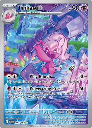 Tinkatuff 217/193  - Holofoil SV02 Paldea Evolved