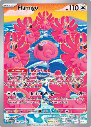 Flamigo 227/193 - Holofoil Paldea Evolved