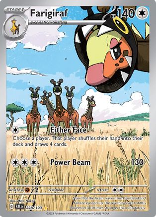 Farigiraf 228/193 - Holofoil Paldea Evolved