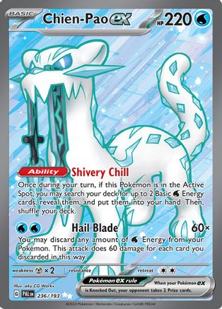 Chien 236/193 - Holofoil Paldea Evolved