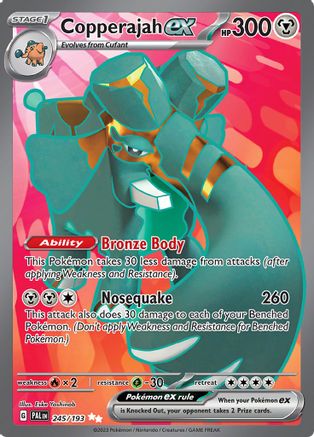 Copperajah ex 245/193 - Holofoil Paldea Evolved