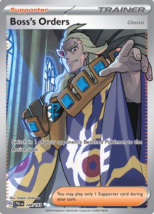Boss's Orders 248/193 - Holofoil Paldea Evolved