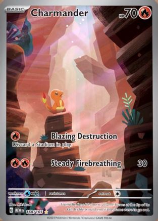 Charmander 168/165 - Holofoil Scarlet & Violet 151
