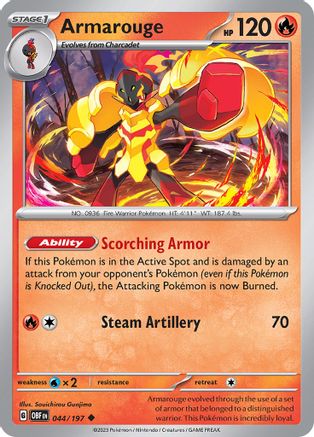 Armarouge 044/197 Obsidian Flames