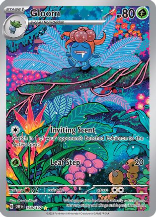 Gloom 198/197 - Holofoil Obsidian Flames
