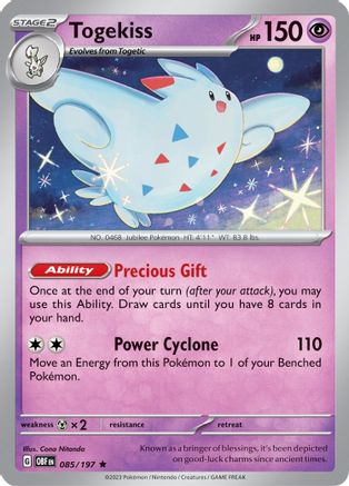 Togekiss 085/197  Deck Exclusives