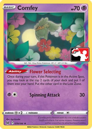 Comfey 079/196  Prize Pack Series Cards