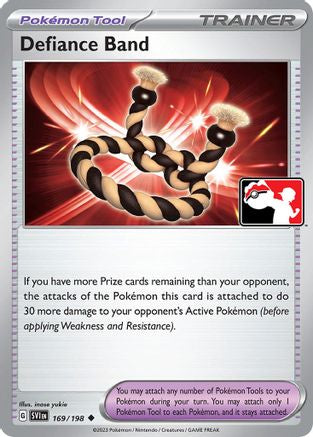 Defiance Band 169/198  Prize Pack Series Cards