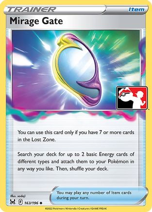 Mirage Gate 163/196  - Holofoil Prize Pack Series Cards