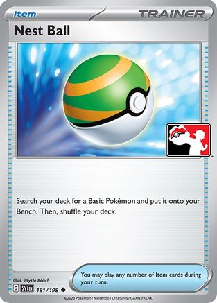 Nest Ball 181/198  - Holofoil Prize Pack Series Cards