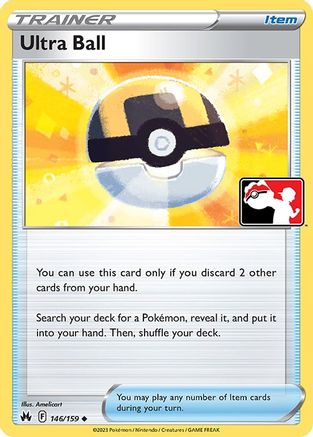Ultra Ball 146/159  Prize Pack Series Cards
