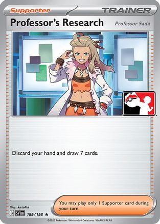 Professor's Research 189/198  Prize Pack Series Cards