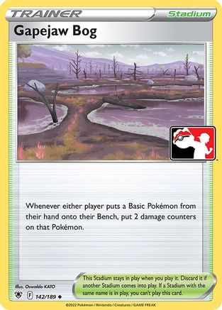 Gapejaw Bog 142  Prize Pack Series Cards