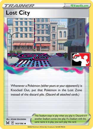 Lost City 161/196  - Holofoil Prize Pack Series Cards