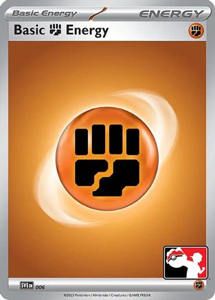 Basic Fighting Energy 006  Prize Pack Series Cards