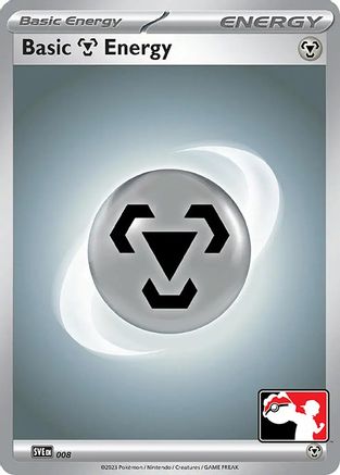 Basic Metal Energy 008  - Holofoil Prize Pack Series Cards