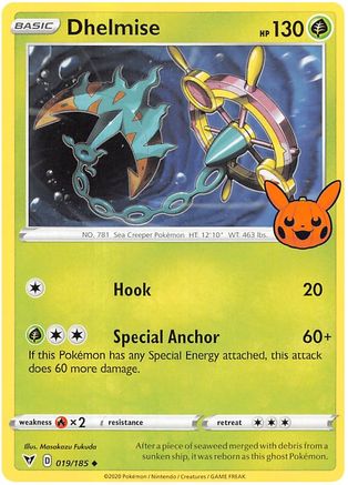 Dhelmise 019/185  Trick or Trade BOOster Bundle 2023