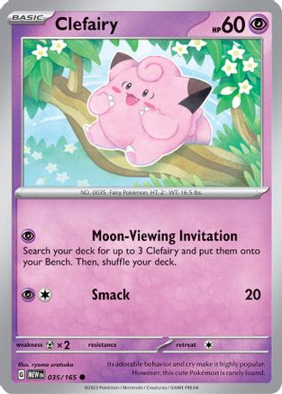 Clefairy 035/165 Scarlet & Violet 151 - Common