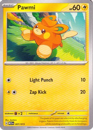 Pawmi 007/015  McDonalds Promos 2023